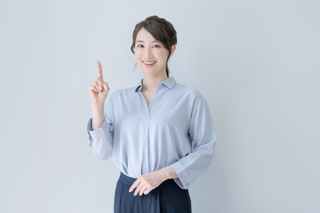 女性　チェック